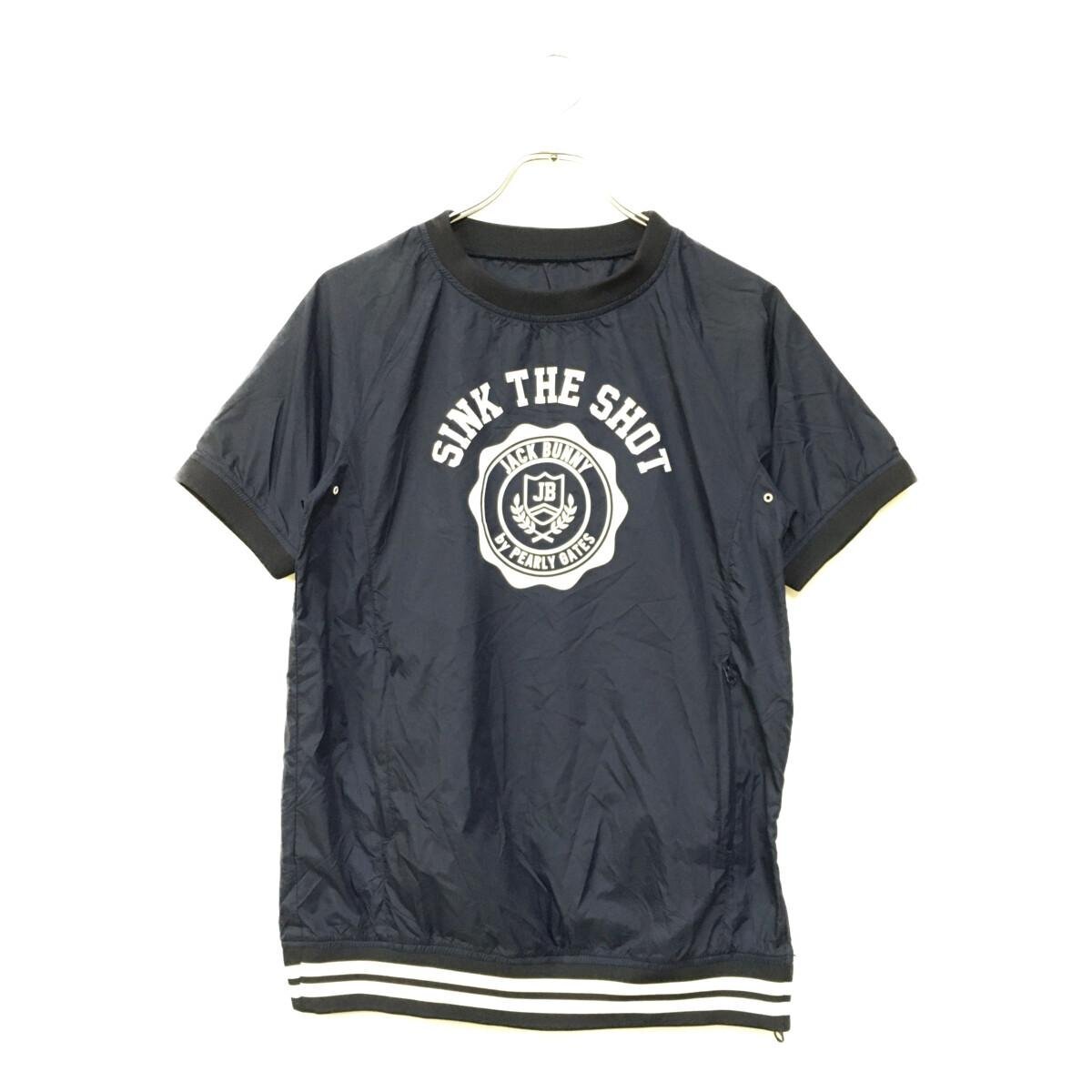 coco 中古【SALE】 ジャックバニー レディース 半袖クルーネックプルオーバー 1(M) 紺 ネイビー レターパックプラス発送可 88563拍卖