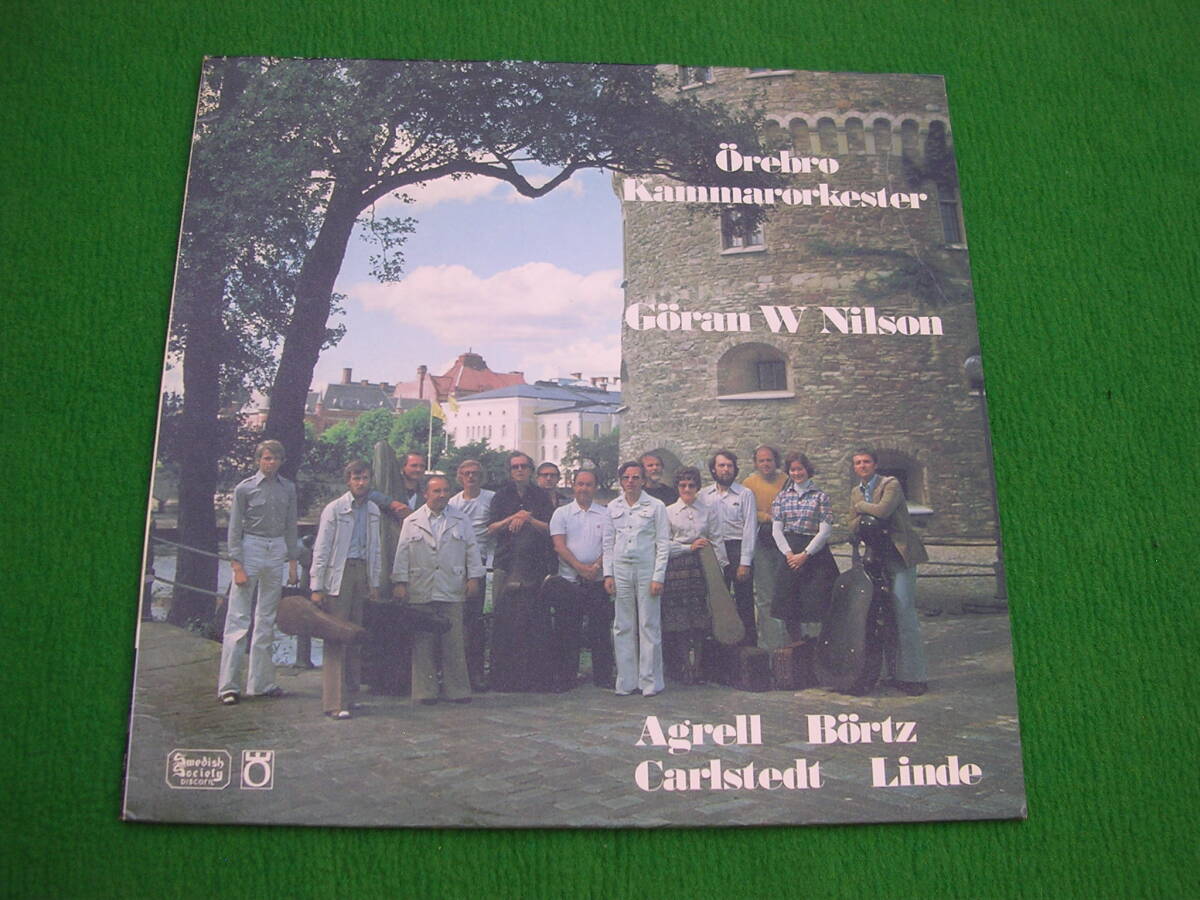LP・スウェーデン☆ヨーラン・W・ニルソン / アグレル・ボルツ /オレブロ室内管弦楽団拍卖