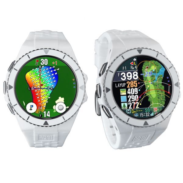 送料無料 新品未使用 即決 Shot Navi ショットナビ EXCEEDS エクシード ホワイト 腕時計型 GPSゴルフナビ ゴルフナビ 4562201214274拍卖