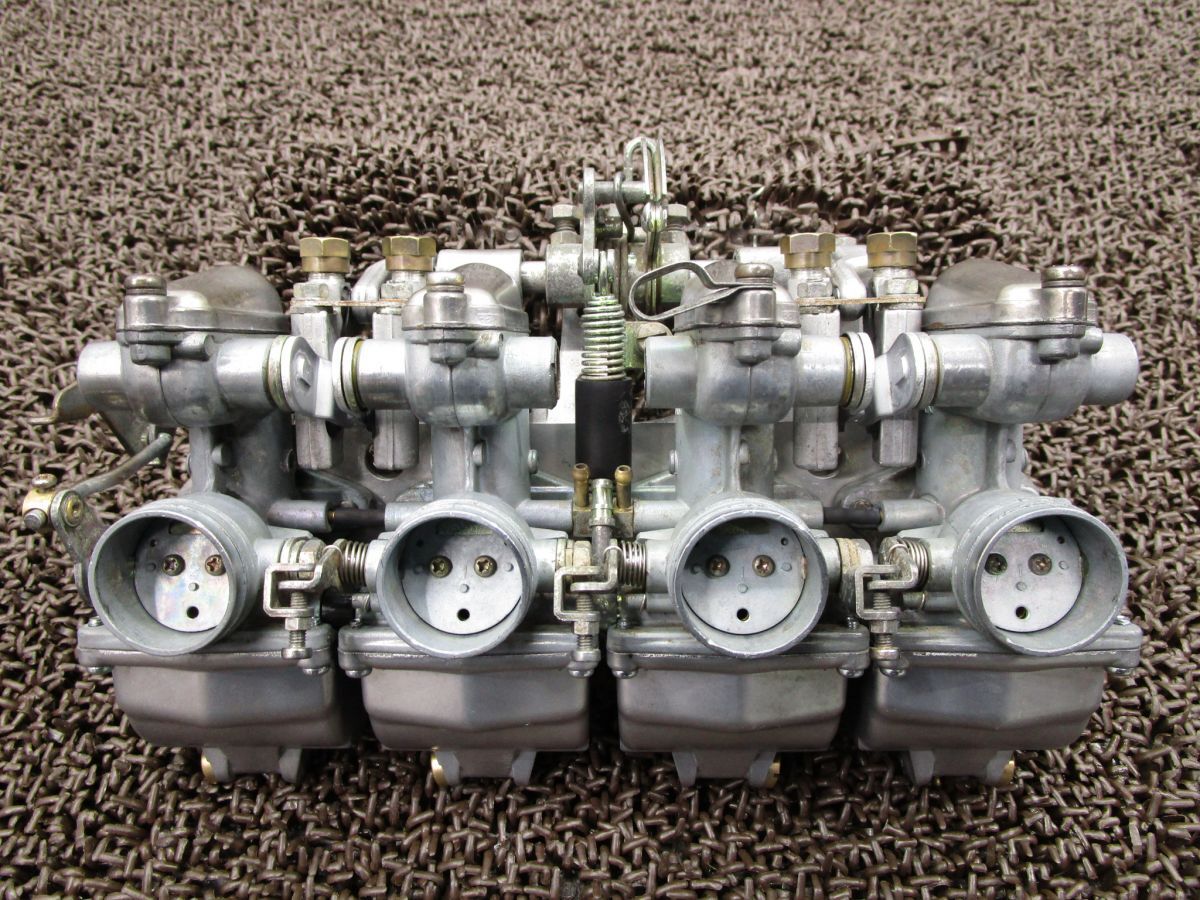 CB400FOUR キャブレター ▲F979!CB400F OH素材に ホンダ 【 CB400FE 】 動画有 408cc拍卖