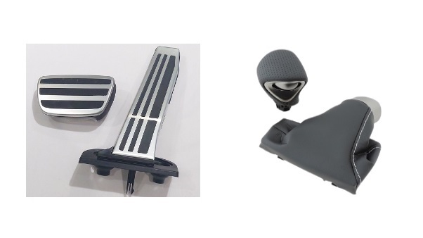 レクサス純正 ES Fスポーツ用 純正シフトノブ&シフトブーツ&アクセルペダル&ブレーキペダル 4点セット トヨタ 80系 ハリアー R3/11改良前拍卖