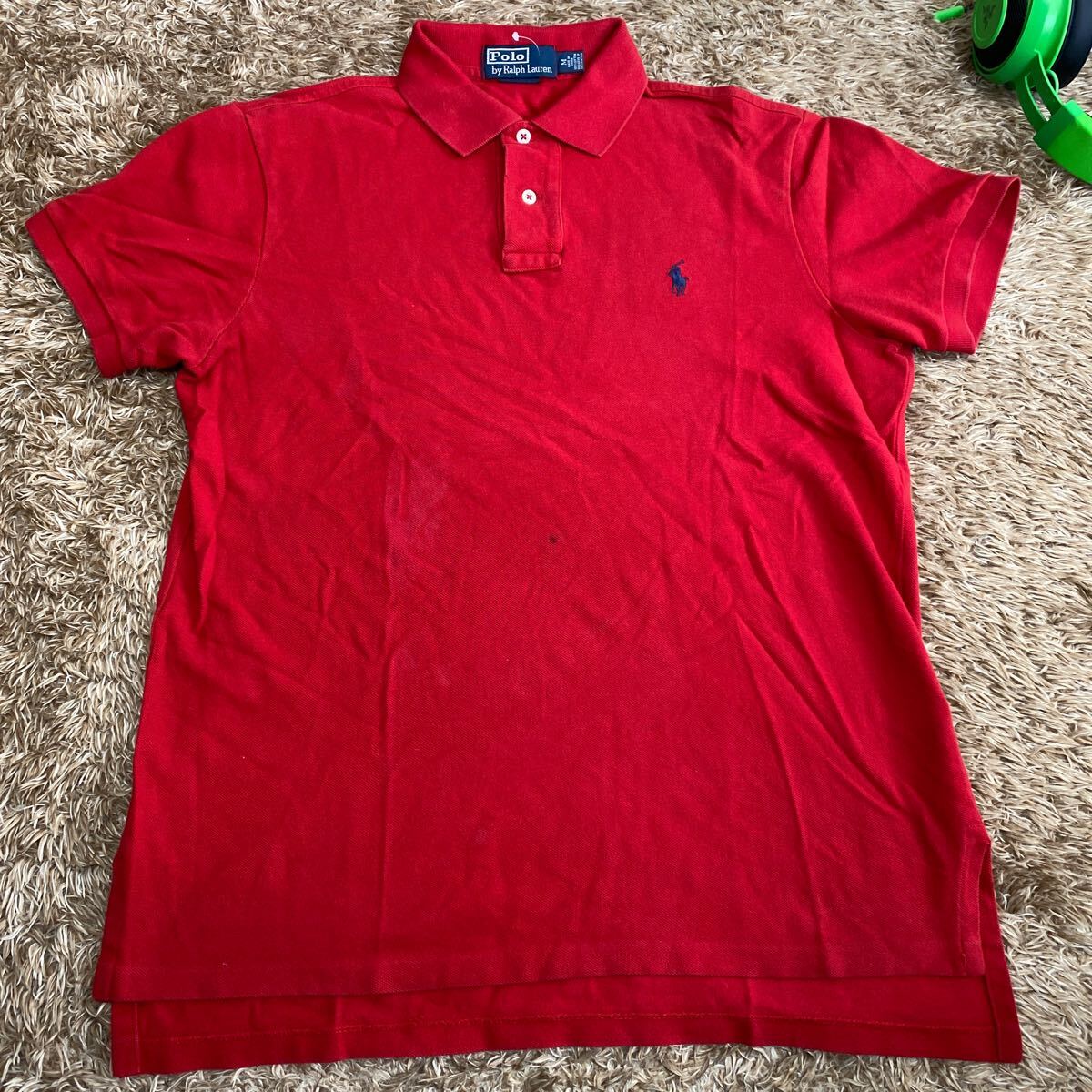 t77 Polo by Ralph Lauren ポロシャツ サイズM表記 中国製拍卖