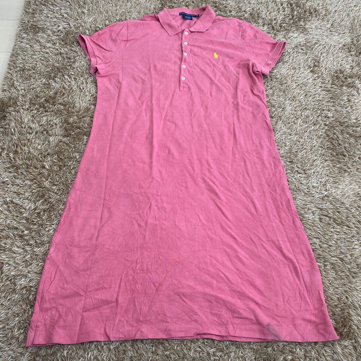 t77 Ralph Lauren SPORT ポロシャツワンピース サイズXL表記 中国製拍卖