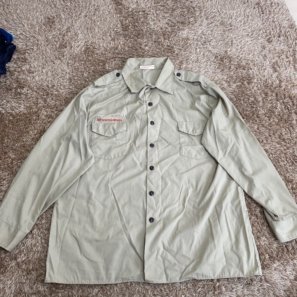 t80 BOY SCOUTS OF AMERICA 長袖シャツ サイズX-LG表記 USA製拍卖