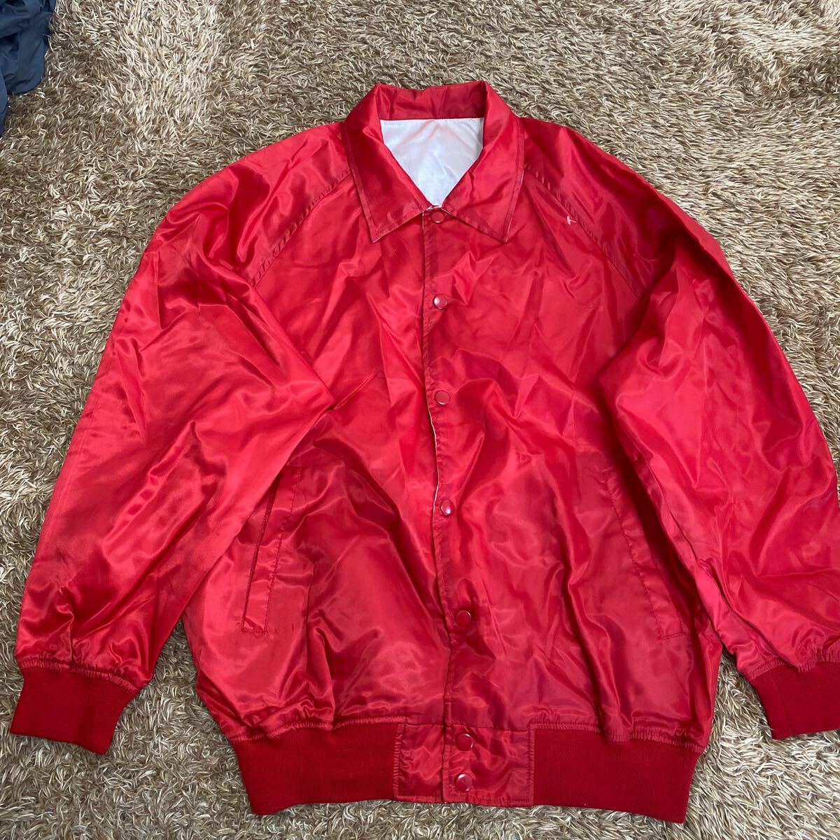 t81 FUN IN THE SUN リバーシブルコーチジャケット サイズF表記 中国製拍卖