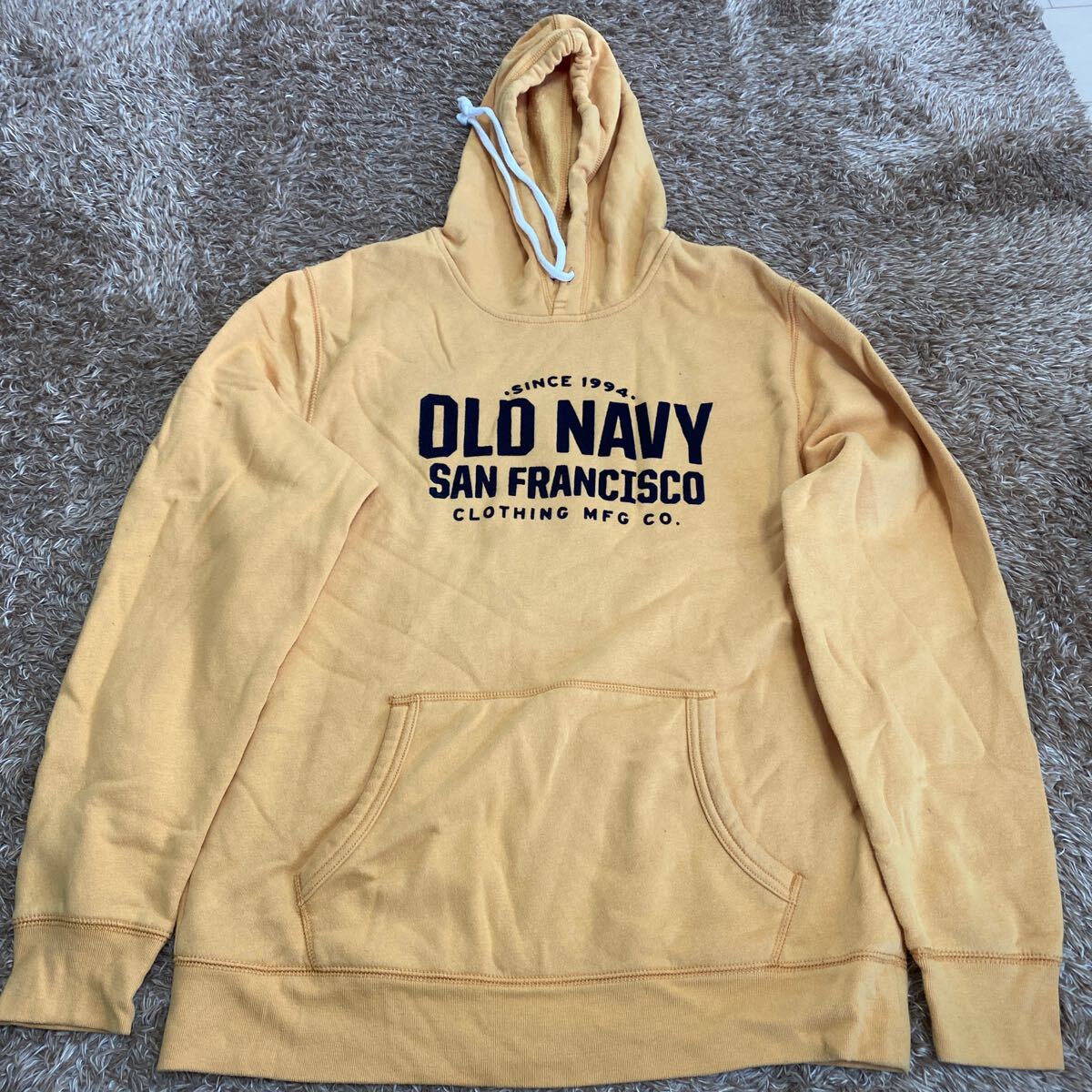 t81 OLD NAVY パーカー サイズL表記 ホンジュラス製拍卖