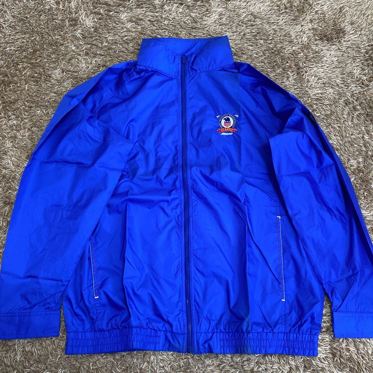 t83 MIZUNO CLASSIC ゴルフ ナイロンジャケット サイズLL表記 中国製拍卖