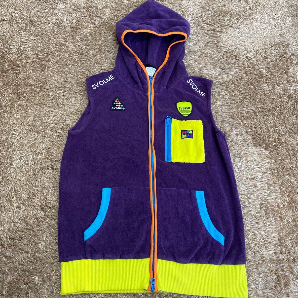 t83 svolme ノースリーブパーカー サイズM表記 中国製拍卖