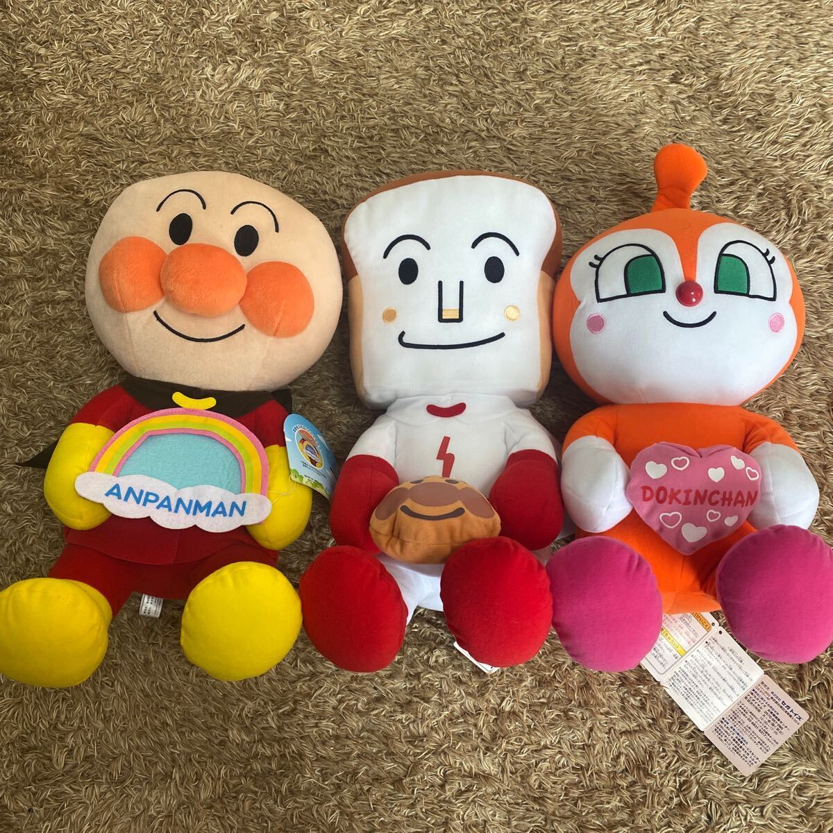 n10 SEGA プライズ アンパンマンぬいぐるみセット アミューズメント専用景品拍卖