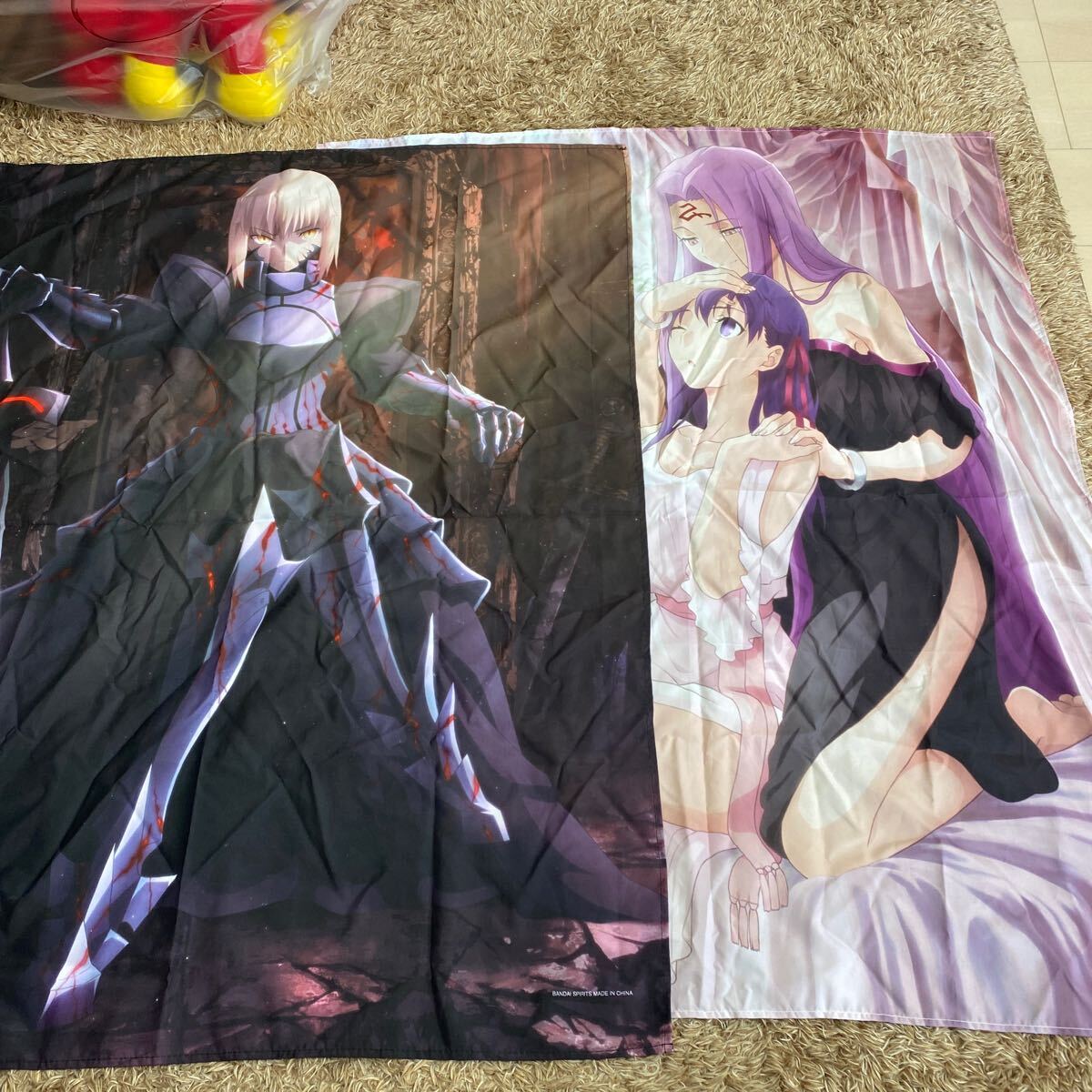 n11 BANDAI SPIRITS fate劇場版一番くじ ビジュアルクロスセット 中国製拍卖