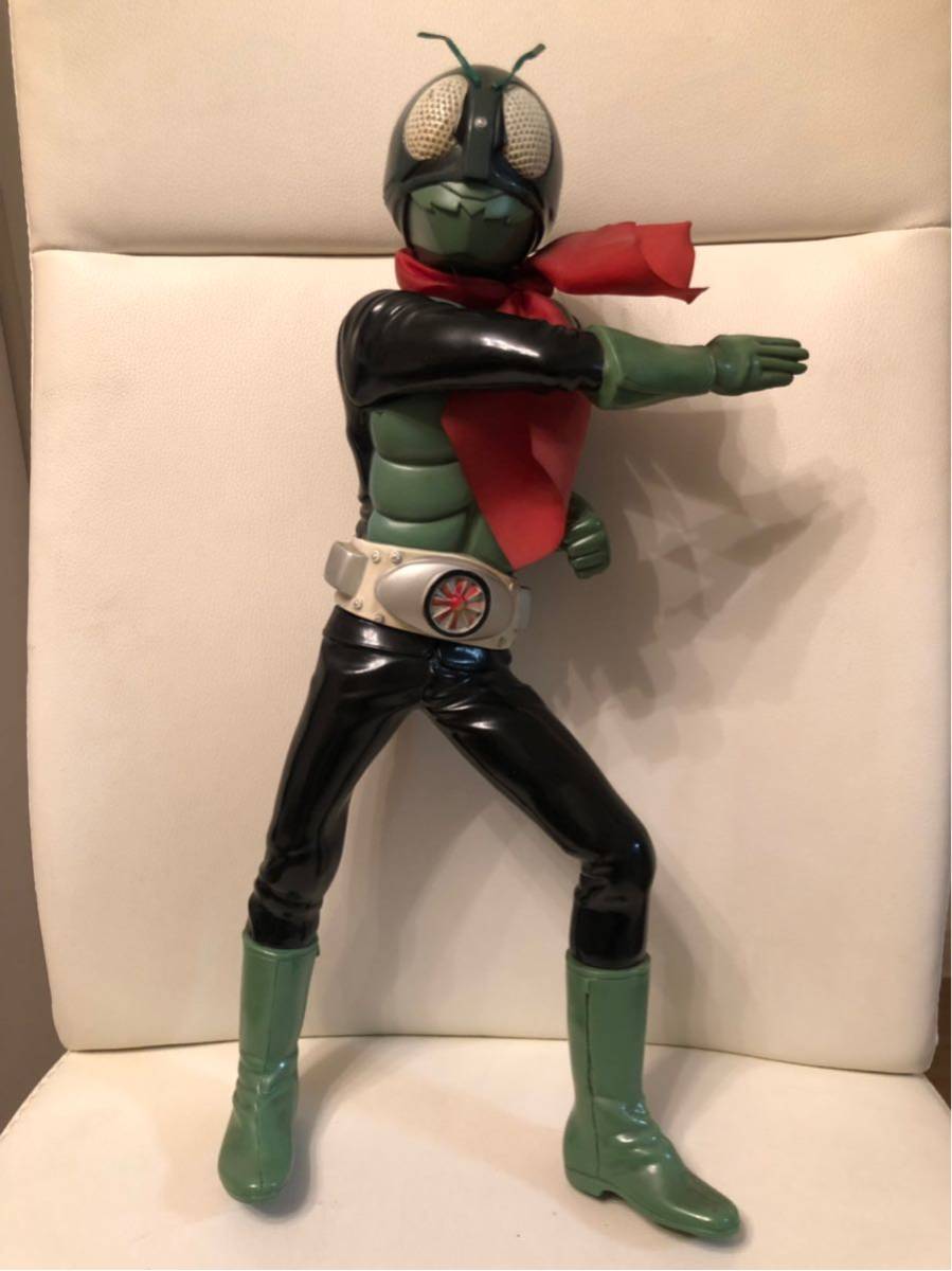 仮面ライダー ソフビフィギュア ビッグサイズ 京本政樹コレクション 昭和レトロ拍卖