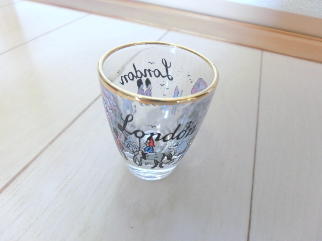ウォッカグラス ショットグラス ロンドン 金縁拍卖