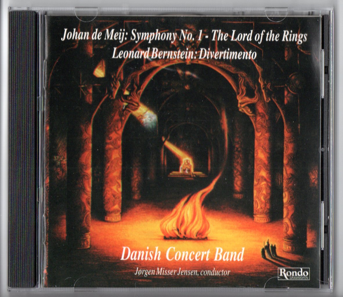 送料無料 吹奏楽CD デンマーク・コンサートバンド ヨハン・デメイ:交響曲第1番「指輪物語」 L.バーンスタイン:ディヴェルティメント拍卖