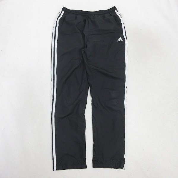 D■アディダス/adidas トレーニングパンツ/シャカシャカパンツ【S】黒/MENS/21【中古】■拍卖