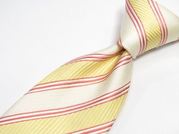 KRIZIA(クリッツィア) シルクネクタイ ストライプ柄 イタリア製 843339C195R24拍卖