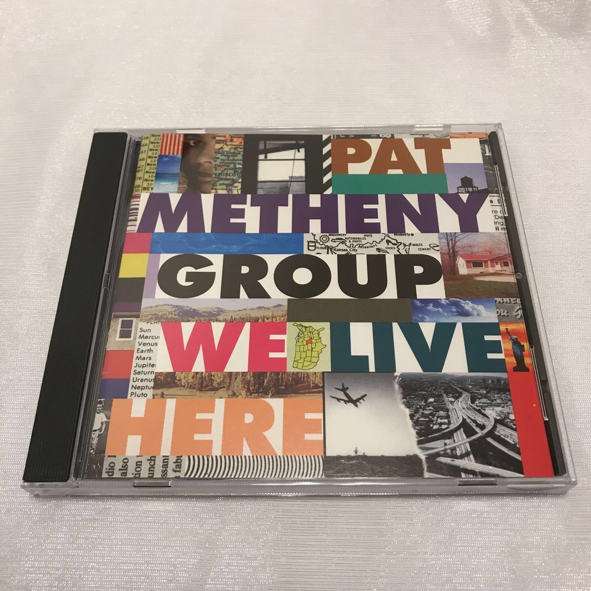 パット メセニー PAT METHENY GROUP - WE LIVE HERE CD ジャズ 拍卖