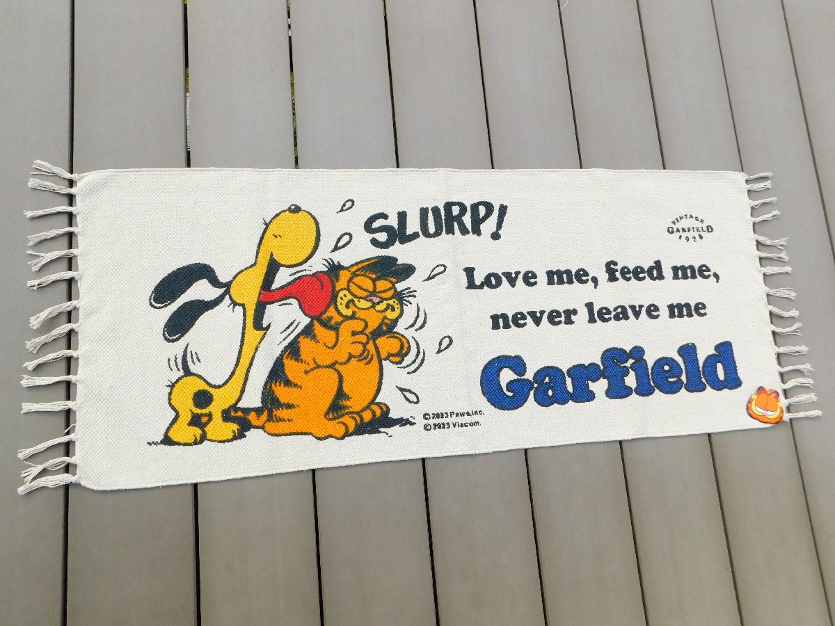 【GARFIELD・ガーフィールド】※《ロングコットンマット》 キッチンマット サイズ500×1200mm拍卖