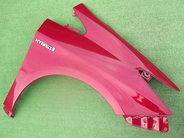 ☆微傷,送料安,レッド★プリウスZVW30右フロントフェンダー★純正,パネル,赤★Re:P拍卖