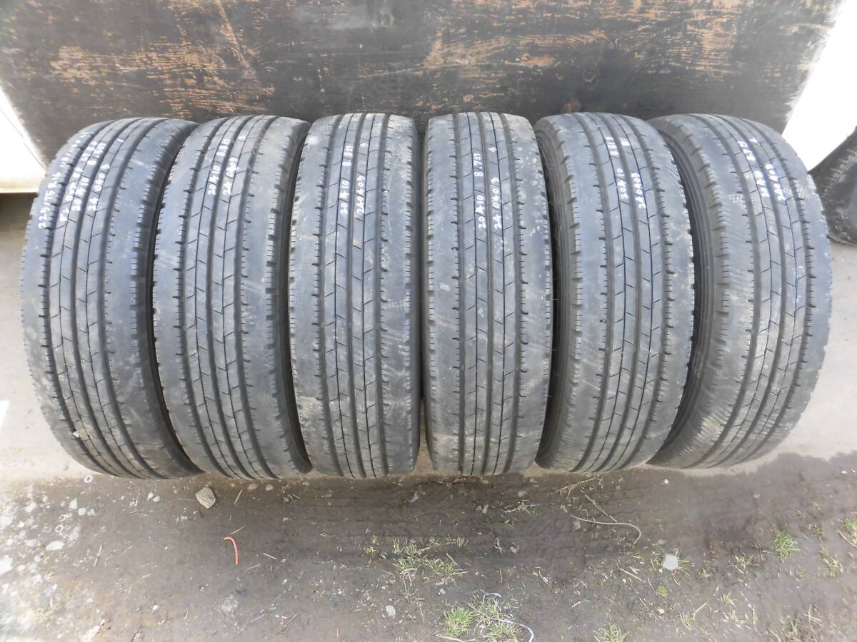 225/75R16 118/116N LT●ダンロップ 2020年夏タイヤ6本●240403拍卖