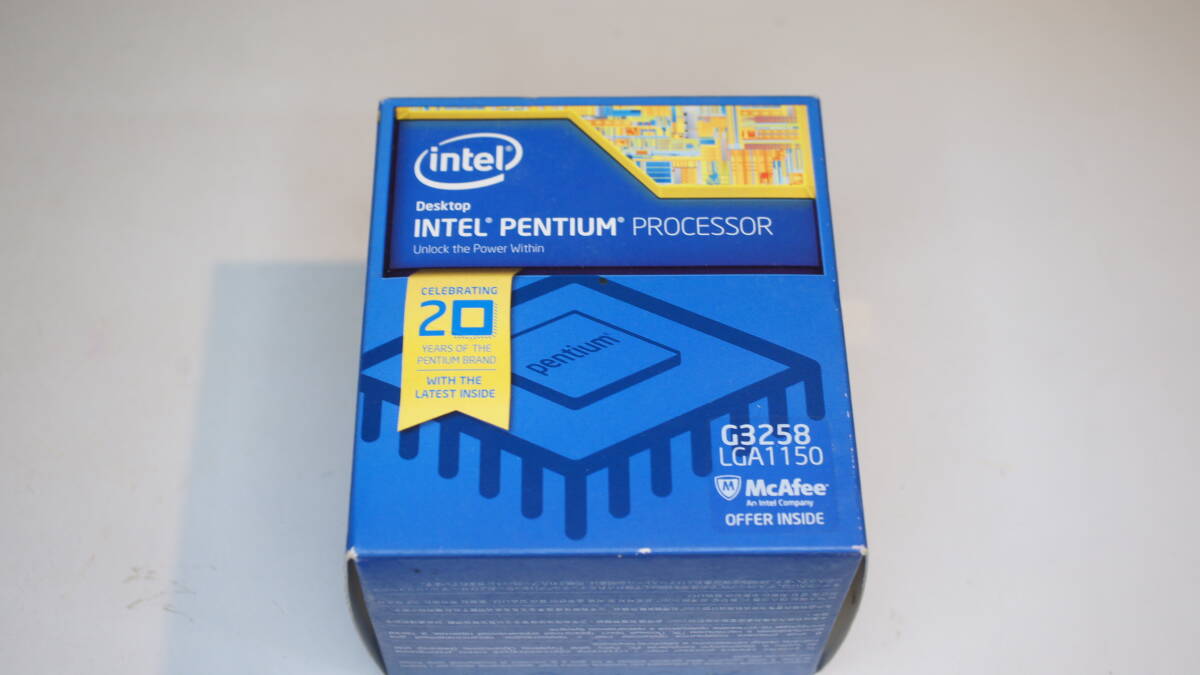 【未開封品・LGA1150・倍率可変】Intel Pentium G3258拍卖