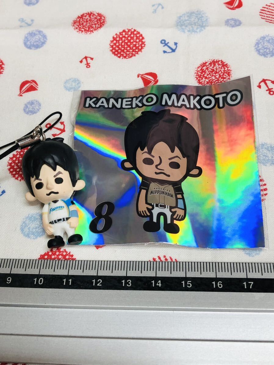 北海道日本ハムファイターズ マスコットストラップ&ステッカー 金子誠拍卖