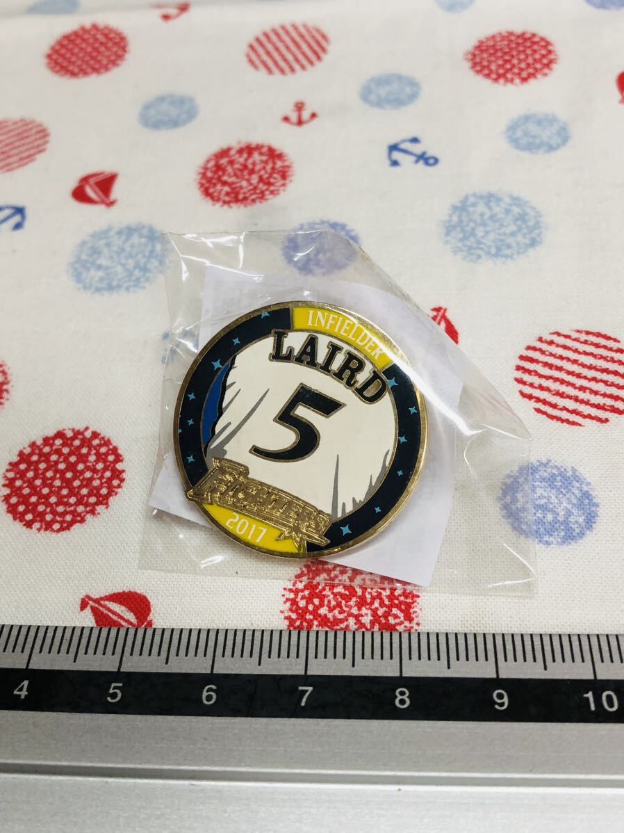 北海道日本ハムファイターズ ピンバッジ ピンズ レアード拍卖