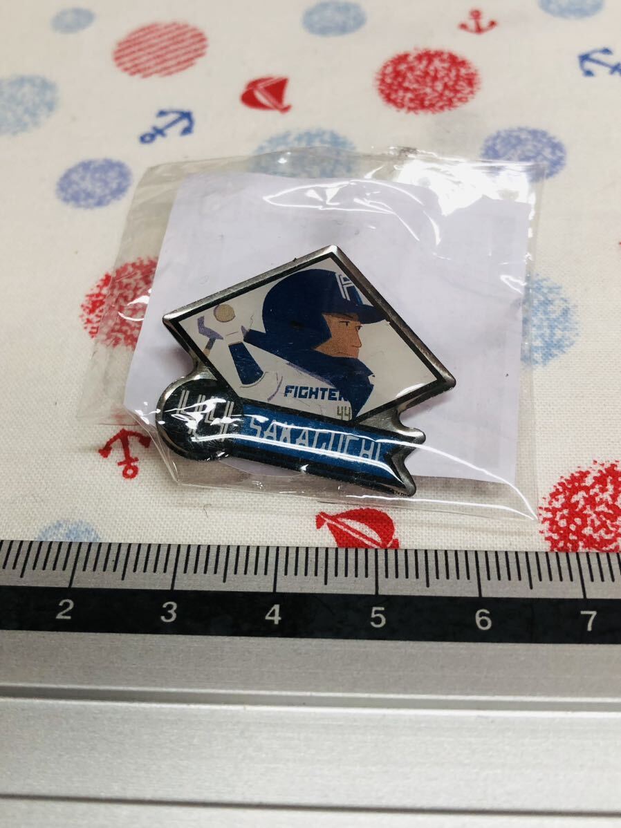 北海道日本ハムファイターズ ピンバッジ ピンズ 坂口樂拍卖