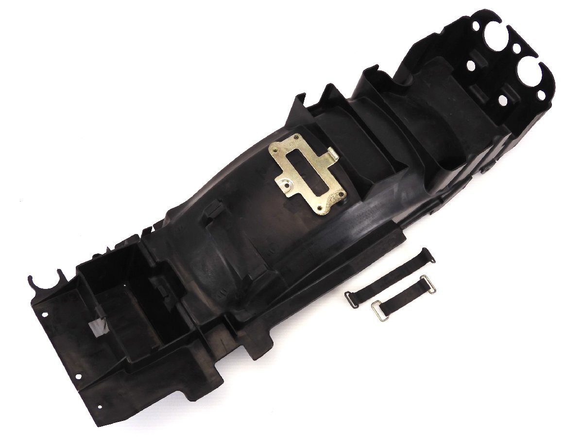 140【評価S】 ZZ-R1100 ZZR1100 ZXT10D 実動 純正 リア インナー フェンダー バッテリーボックス バンド 付 35023-1343-1351 D型拍卖