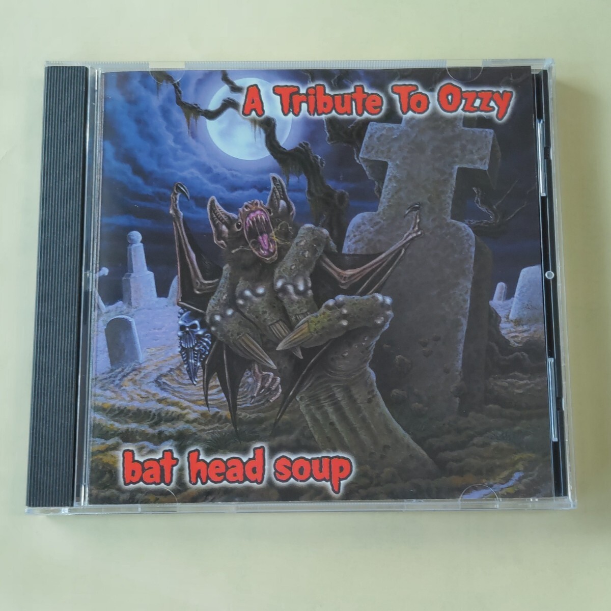 【数回再生しただけの美品です】BAT HEAD SOUP A Tribute to Ozzy オジー・オズボーンのトリビュートアルバム拍卖