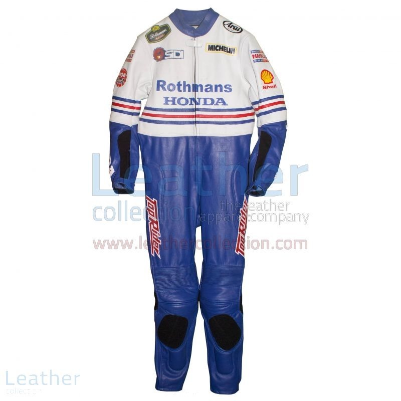 海外 送料込み 高品質 本革 フレディ・スペンサー ROTHMANS MOTOGP 1986レーシングレザースーツ MOTOGP サイズ各種 レプリカ拍卖