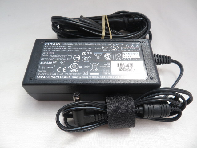 AD33800★エプソン EPSON★ACアダプター★A381H★保証付!即決!拍卖