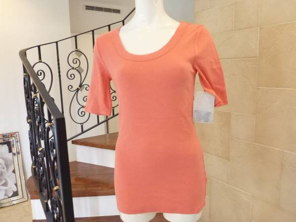 ◆ Kersh ★ピンク 半袖カットソー M拍卖