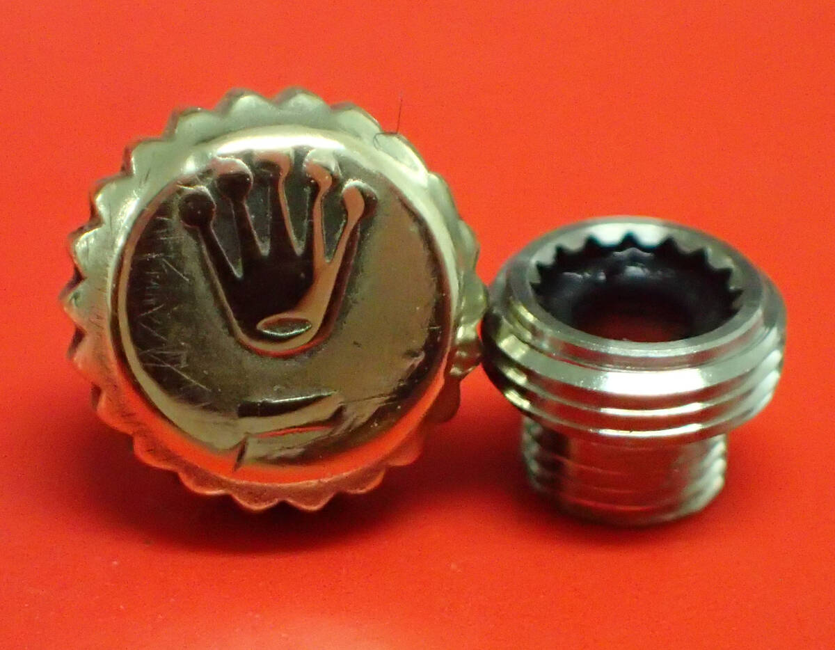 ROLEX ロレックス 純正 600-4 ホワイトゴールド リューズ チューブ 6mm Day Date【2】拍卖