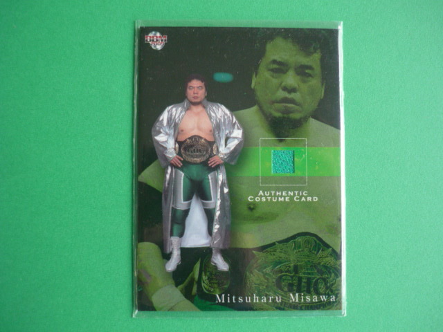 三沢光晴【コスチュームカード 】BBM2009☆Mitsuharu Misawa/AUTHENTIC COSTUME CARD プロレスリング・ノア 実使用ジャージカード拍卖