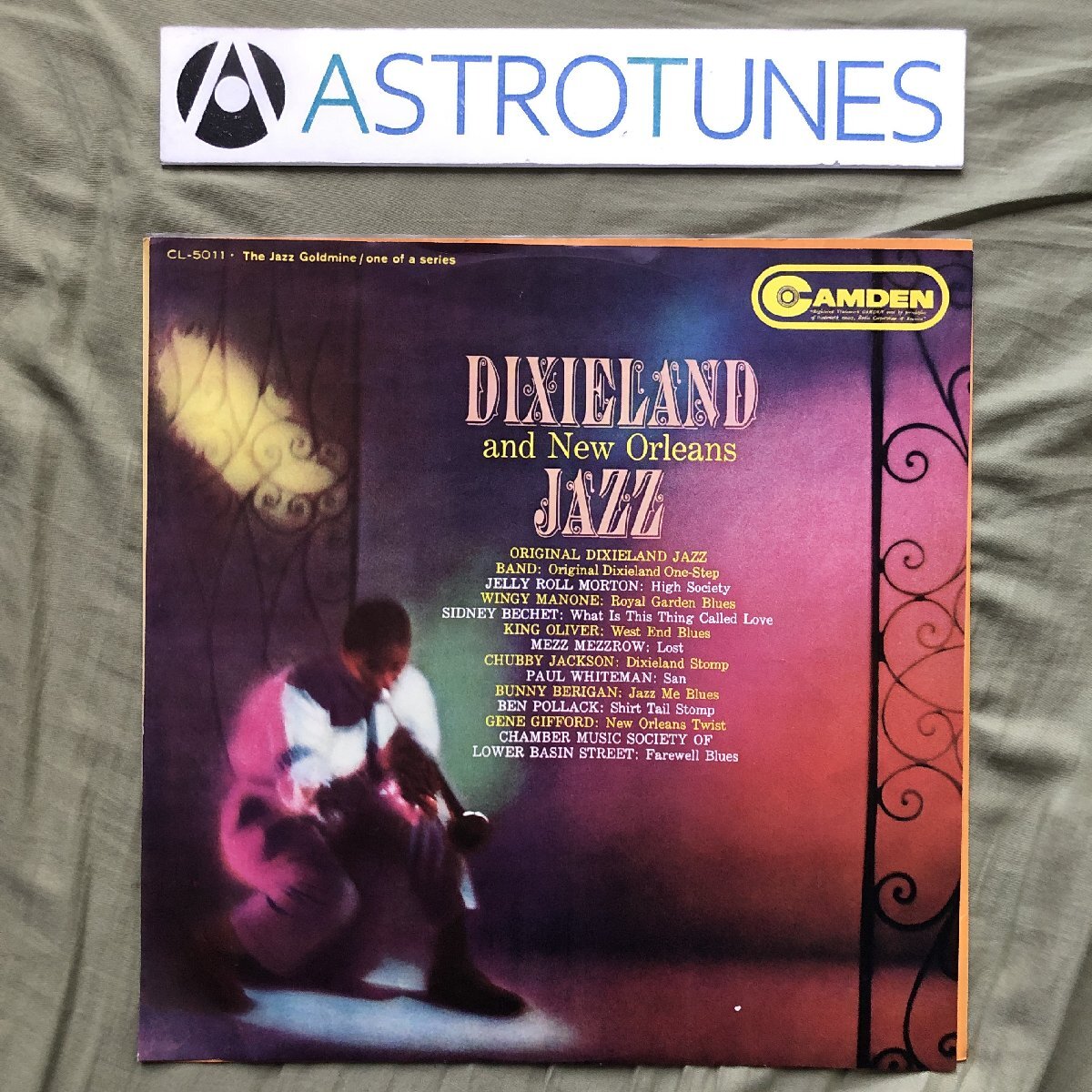 原信夫Collection 良ジャケ 激レア 国内盤 V.A. LPレコード ニュー・オリンズ・ディキシーランド・ジャズの真髄 King Oliver拍卖