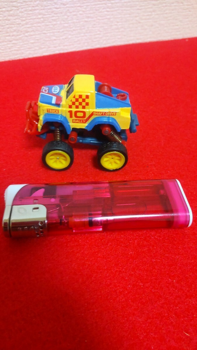 当時物、希少、珍品、4輪駆動タイプ、モンスター、バギー、前後スプリングサスペーション付き、フルバックカー拍卖