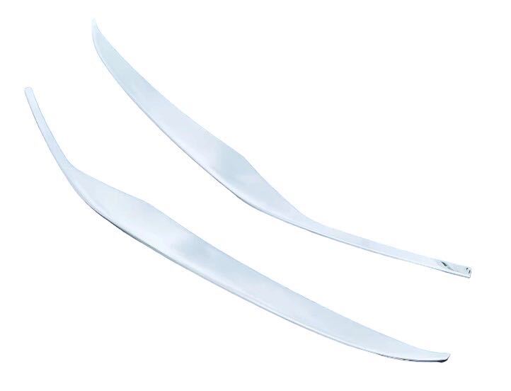 鏡面仕上げ♪ メッキ ヘッドランプ ヘッドライト ガーニッシュ プリウス 60 系 ZVW60 ZVW65 MXWH60 MXWH65 MXWH61 U G Z拍卖