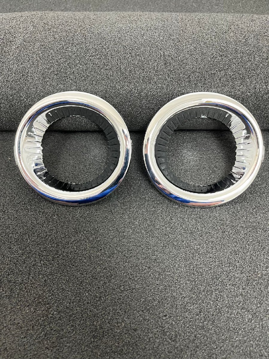 鏡面仕上げ♪ メッキ フォグランプ フォグライト ガーニッシュ フレアクロスオーバー MS31S MS41S XG XS XT XGスペシャル拍卖