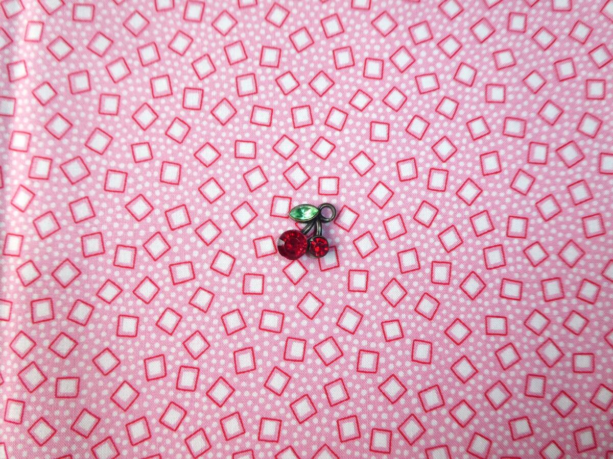 即決★レアUSA30’s生地ピンク★レトロ復刻ロバートカフマンドットスクエア拍卖