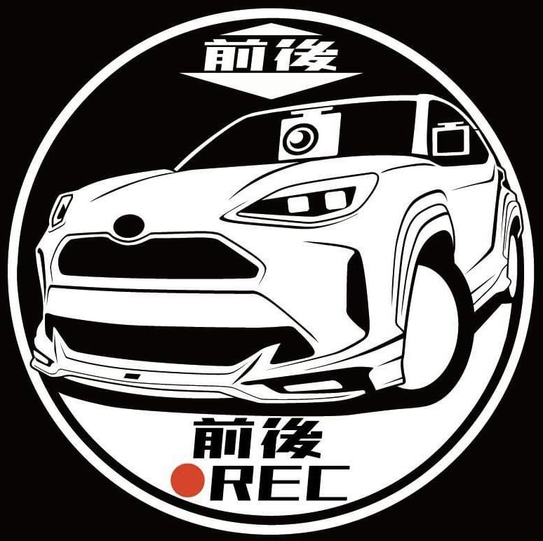 ヤリスクロス モデリスタ ドラレコ ドライブレコーダー ステッカー 色変更可能拍卖