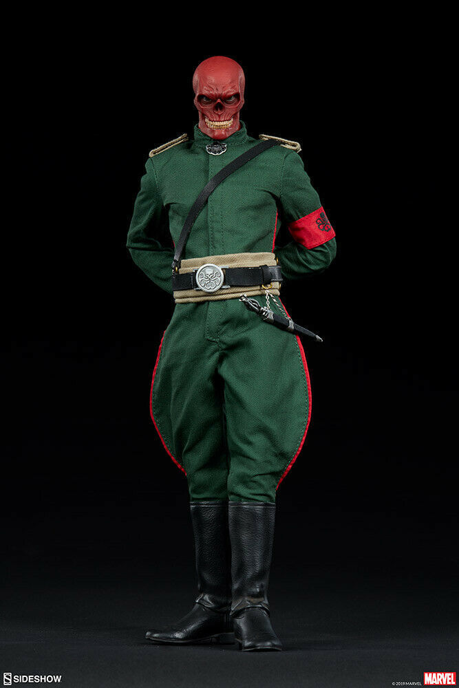 残少!■レッドスカル 1/6スケール 30cm/アクションフィギュア サイドショウ/新品/海外製/キャプテン・アメリカ マーベル●到着6週間拍卖