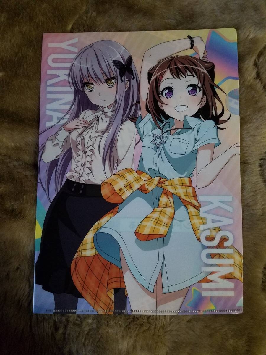 バンドリ★クリアファイル★湊 友希那 戸山 香澄★非売品★数量9拍卖