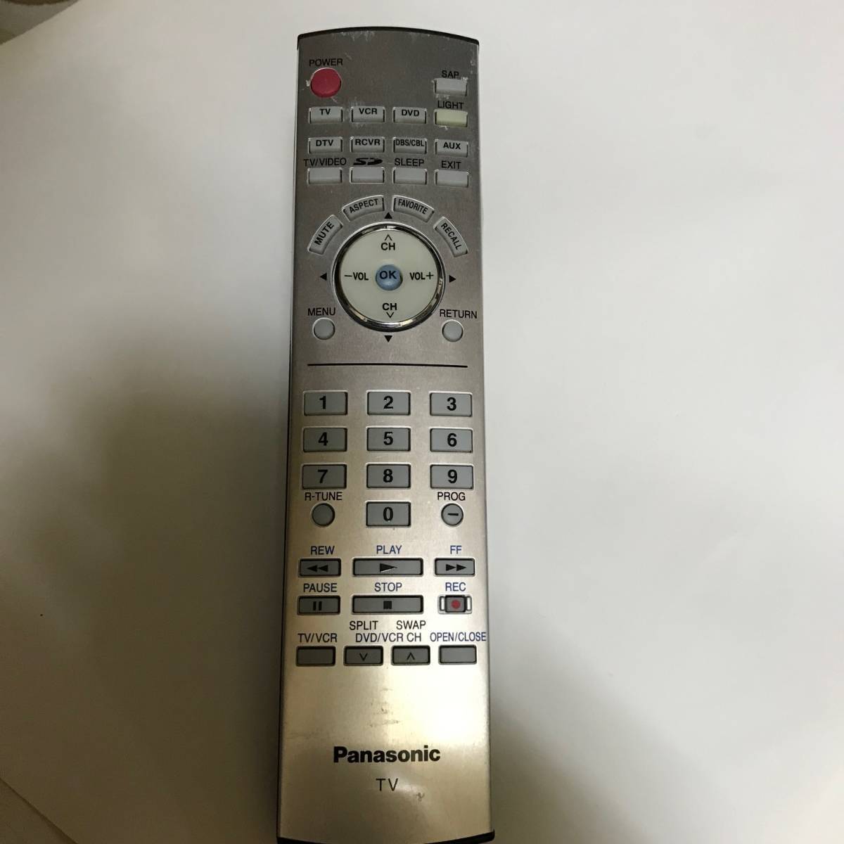 送料無料 即決 中古★Panasonic パナソニック EUR7627Z70★テレビ用 リモコン 動作品拍卖