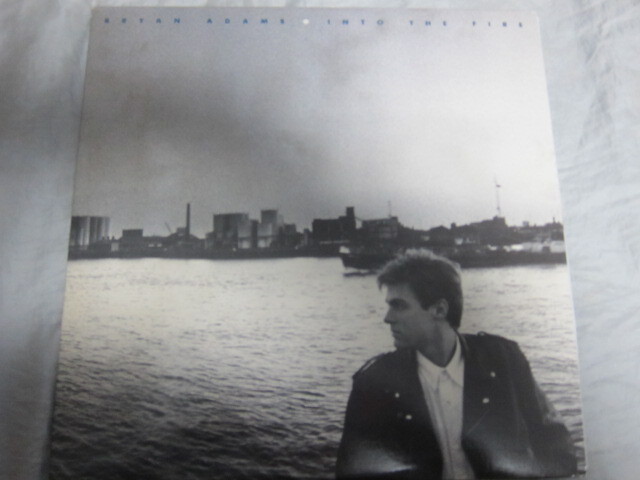 US盤オリジナルLP Bryan Adams Into The Fire ブライアン・アダムス 即決価格拍卖