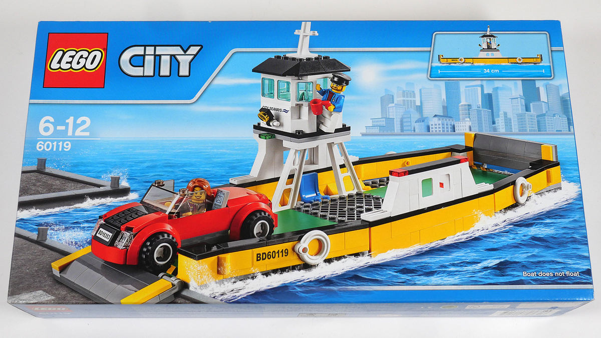 2016年【60119 フェリー】レゴ シティ 渡船拍卖