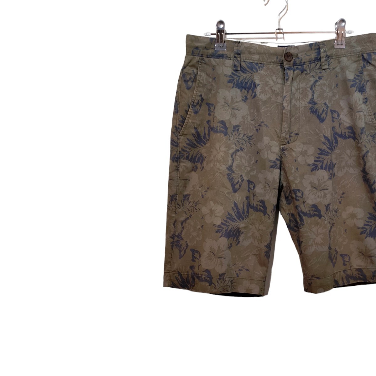 古着 j.crew ショートパンツ ハーフパンツ 総柄 00s拍卖