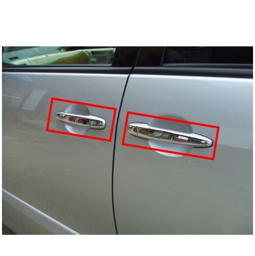 ◆新品 未使用 純正部品 トヨタ エスティマ ハイブリッド ハーフメッキドアハンドル フロントドア リヤドア セット TOYOTA ドレスアップ◆拍卖