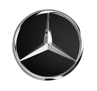 正規純正品 Mercedes Benz ホイール センターキャップ 1個 ブラック/クローム(直径74mm) ホイールキャップ B66470200拍卖