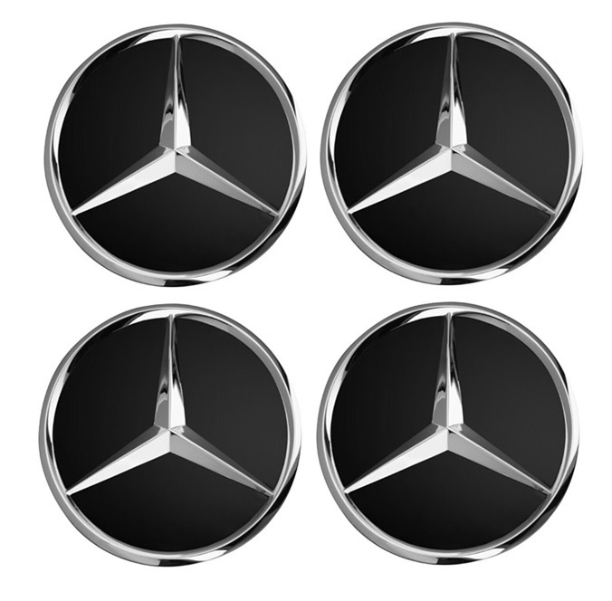 正規純正品 メルセデスベンツ センターキャップ 4個 SET Eクラス W124 W210 W211 W212 W207 直径74mm ハブキャップ B66470200拍卖