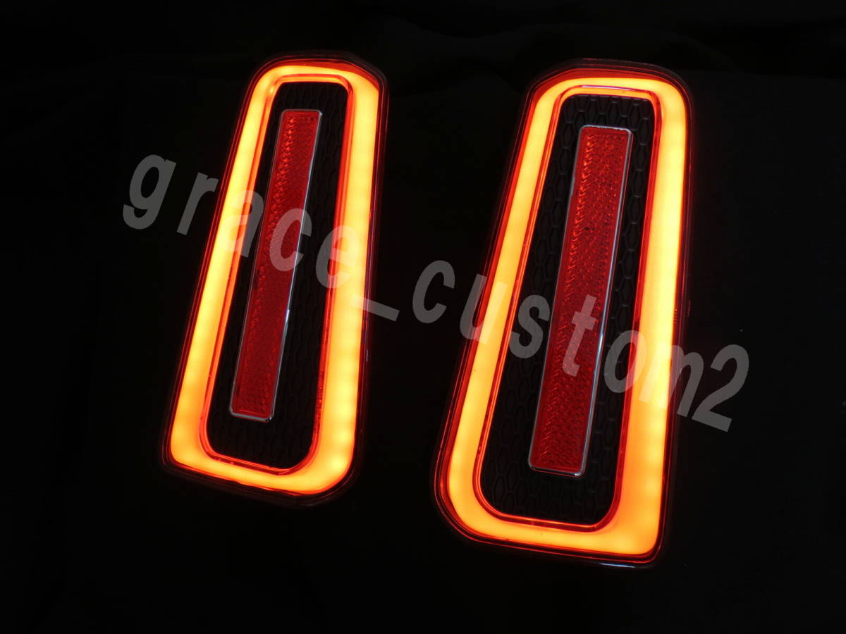 30 アルファード 30 ヴェルファイア エアログレード専用 流れる LED リフレクター ☆ シーケンシャル ☆ 反射板内蔵拍卖